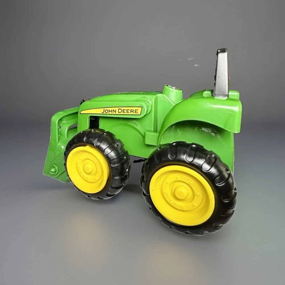 TOMY John Deere Sandbox Toy Tractor Front Loader 6